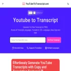 youtubetotranscript.com